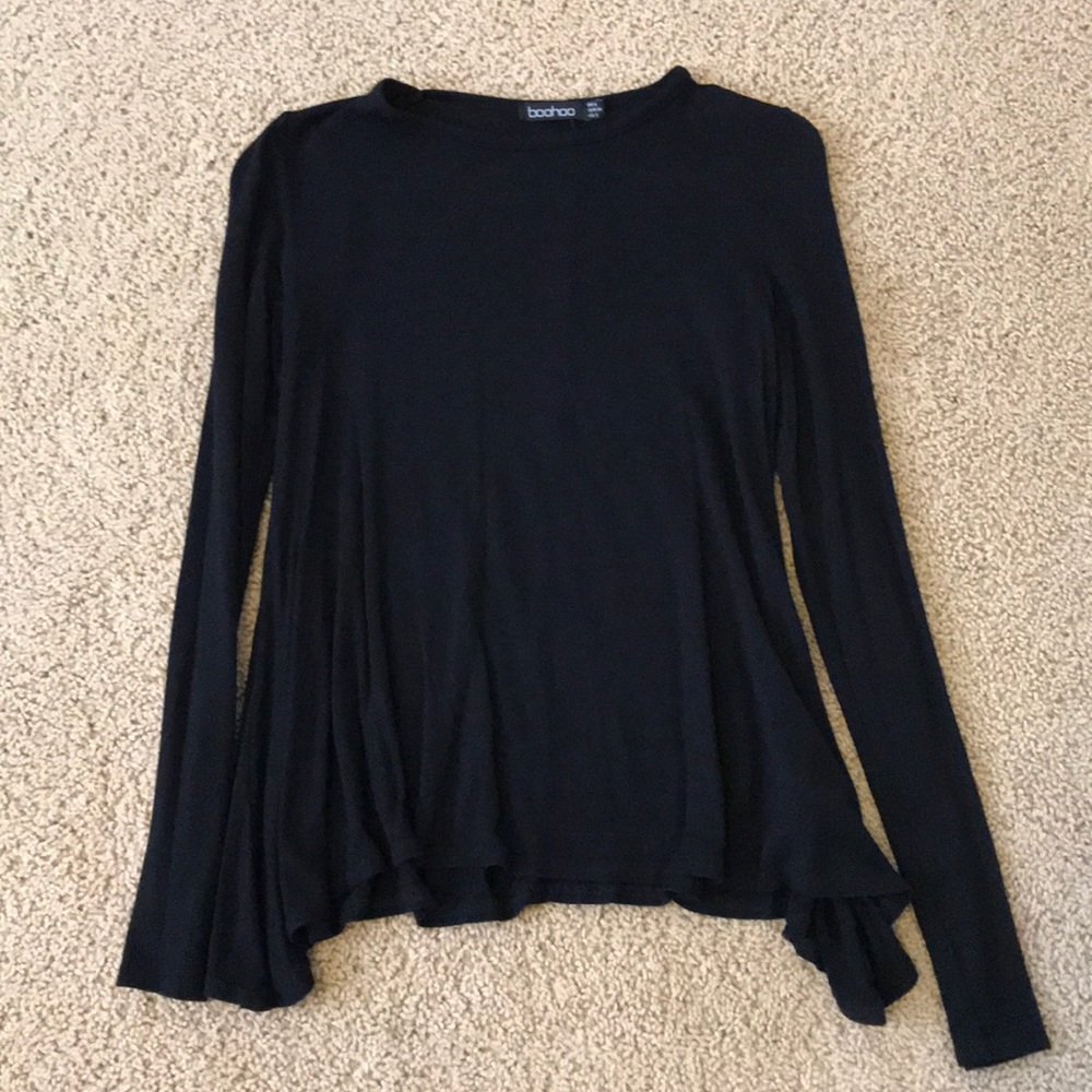 Black dolman top